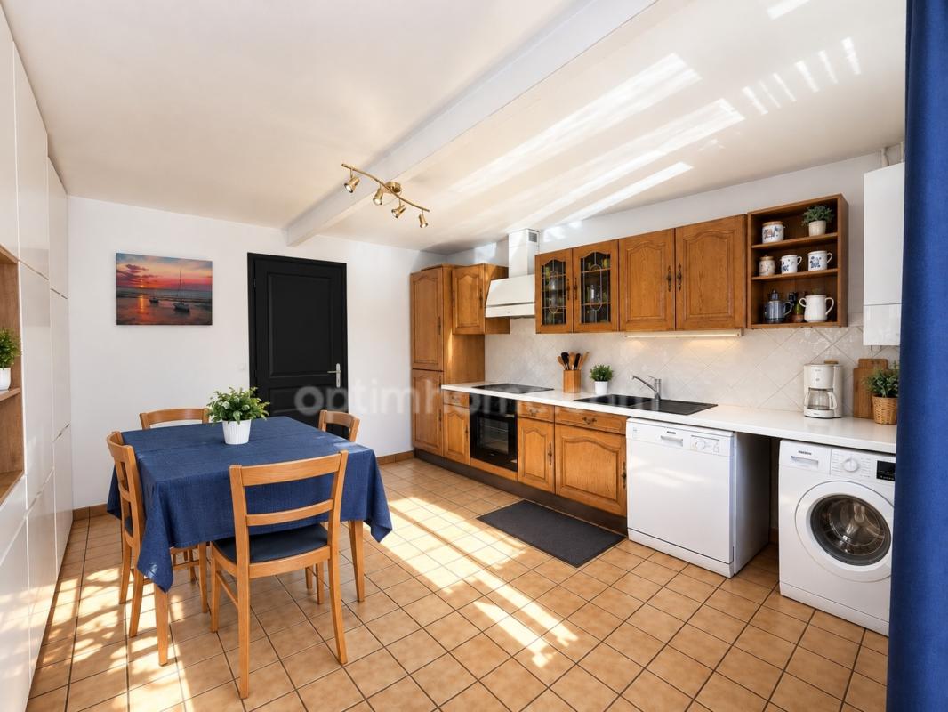 A VENDRE – MAISON ANCIENNE MITOYENNE DE 47 M² AVEC 2 CHAMBRES ET DÉPENDANCE À ANGERVILLIERS