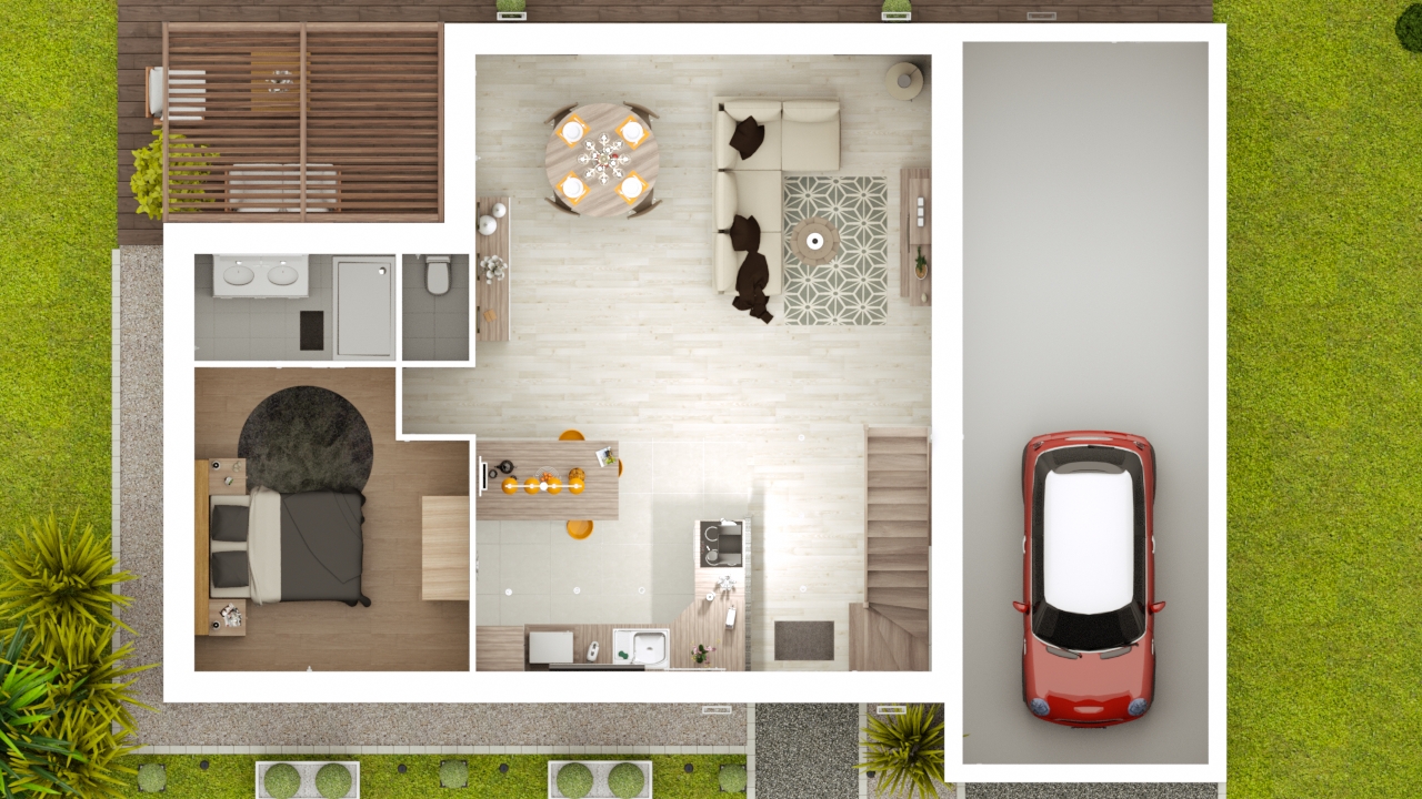 Programme Terrain + Maison