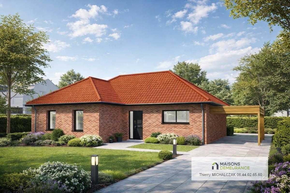 Maison Brique - 3 Chambres - 100m²