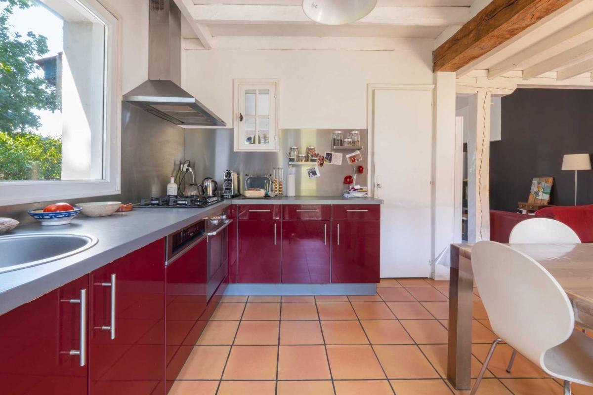 Maison chaleureuse et conviviale dans le Bourg d’Arbonne