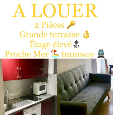 NICE - LOCATION  MEUBLÉE POUR ÉTUDIANTS - PROCHE DU TRAMWAY, DES COMMERCES ET DE LA PROMENADE DES ANGLAIS