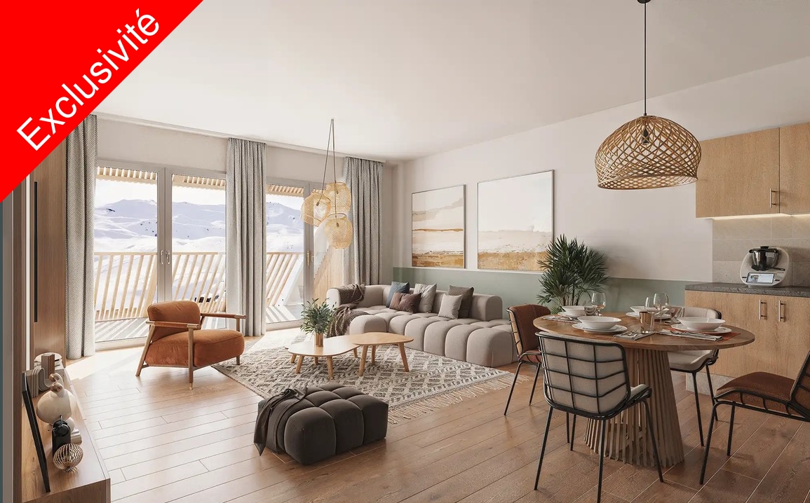 EXCLUSIVITE Appartement T.3 Pieds des pistes à vendre à PIAU ENG