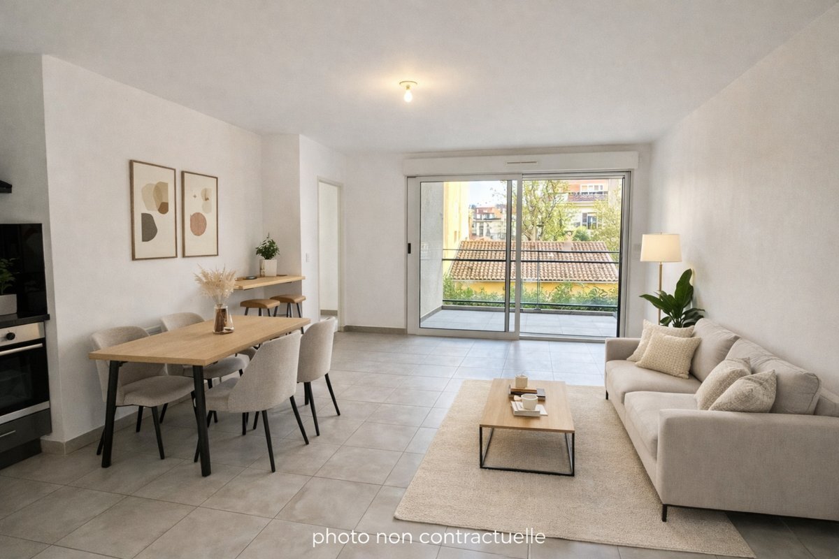 A VENDRE Deux pièces immeuble récent Nice TNL