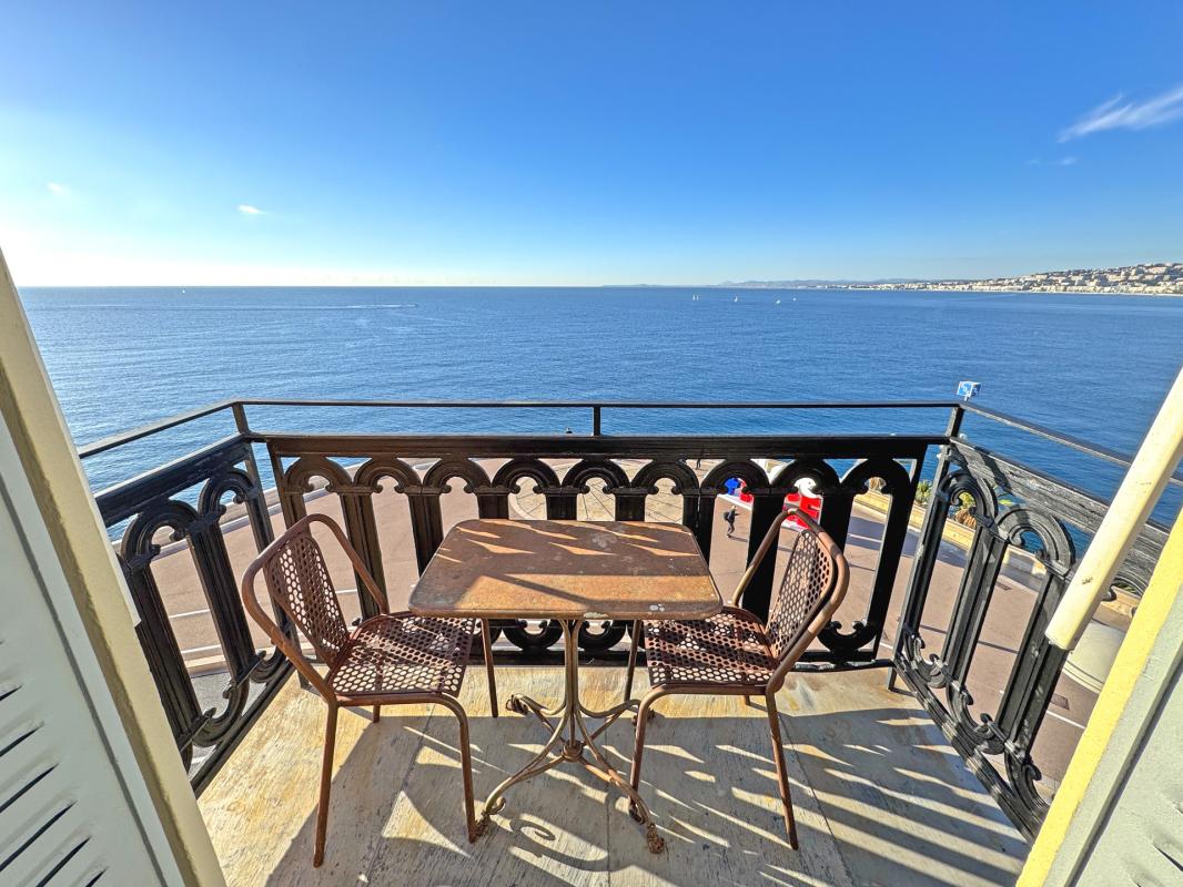 NICE – QUAI RAUBA CAPEU – ADRESSE ICONIQUE – VUE MER PANORAMIQUE