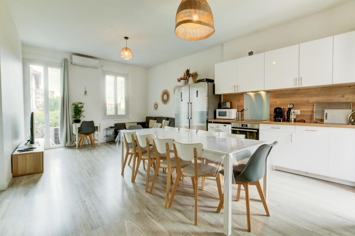 Mont Boron - appartement 5 pièces rénové dernier étage villa niçoise
