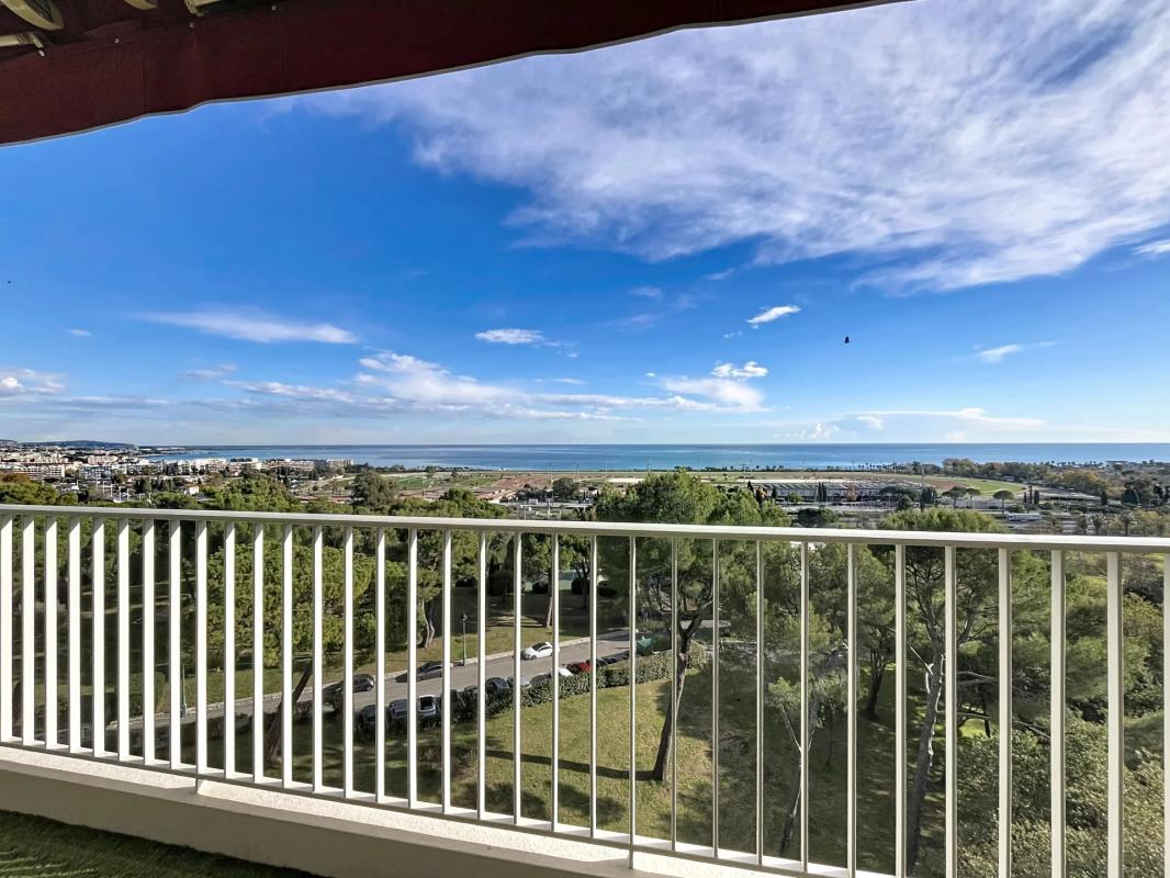 Cagnes sur Mer, Domaine du Loup, 3 pièces 91 m², vue mer, parking et cave