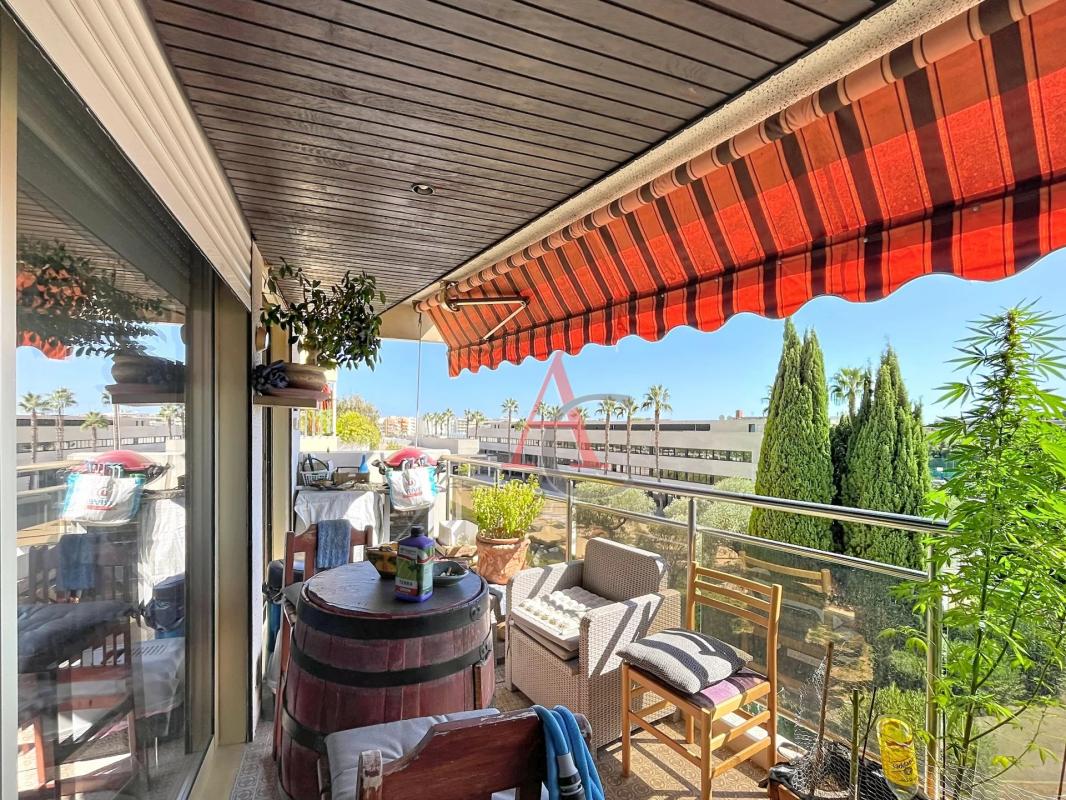Cagnes sur Mer, 2 pièces 60 m², terrasse, cave, garage