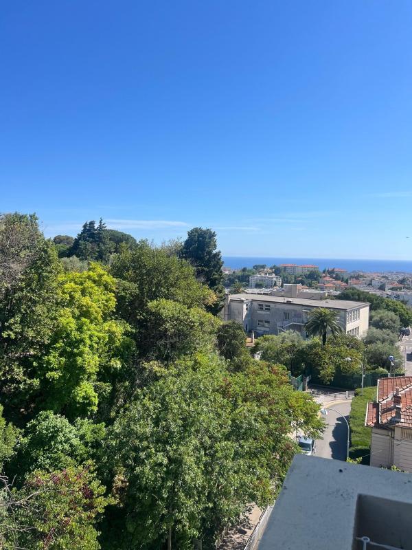 NICE Cimiez 2P 36m² dernier étage vue mer
