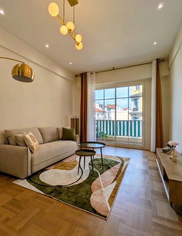 NICE Carré d'Or Fleurs 3P 64m² terrasse balcon