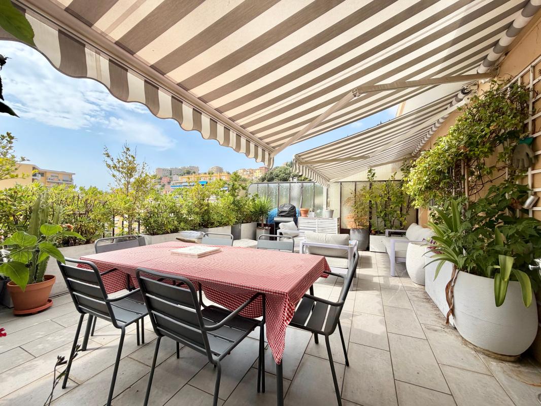 3 PIÈCES - DERNIER ÉTAGE - TERRASSE - TRAVERSANT