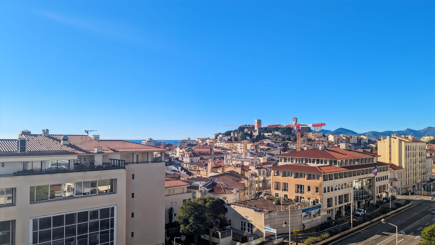 2 pièces avec terrasse vue mer et Suquet