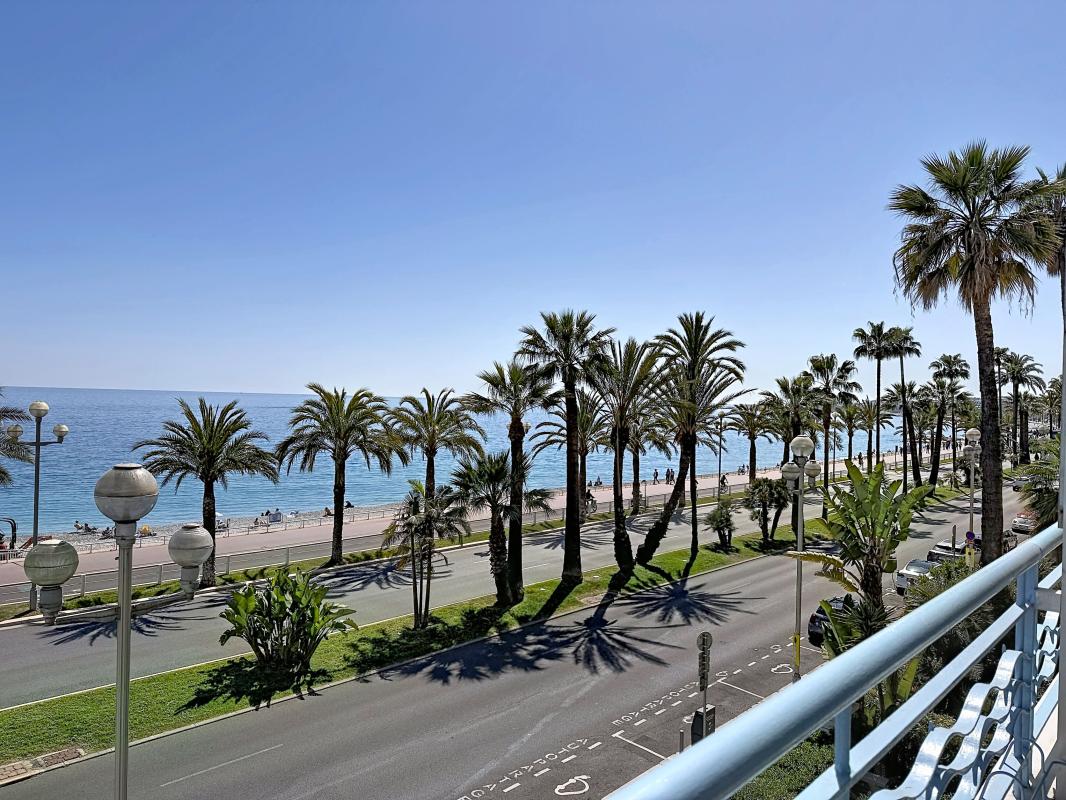 NICE PROMENADE - Appartement 3 pièces  75m² traversant Nord-Sud