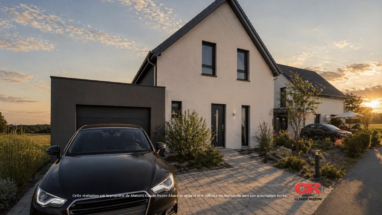 Maison neuve 5 pièces avec garage à Boersch