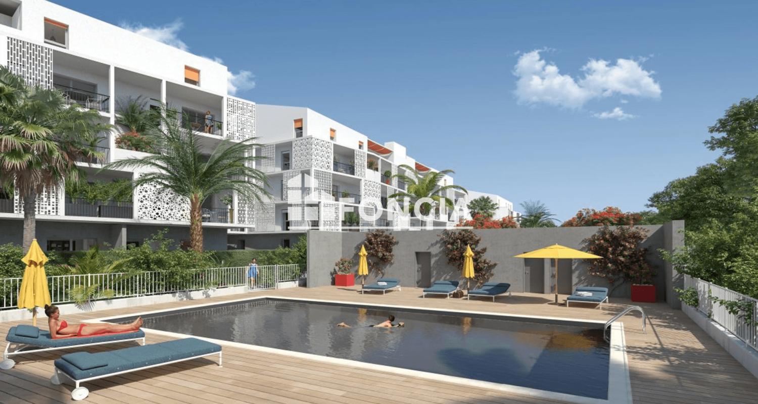 CANNES – Beau studio 26 m² – Dernier étage – Résidence récente avec piscine