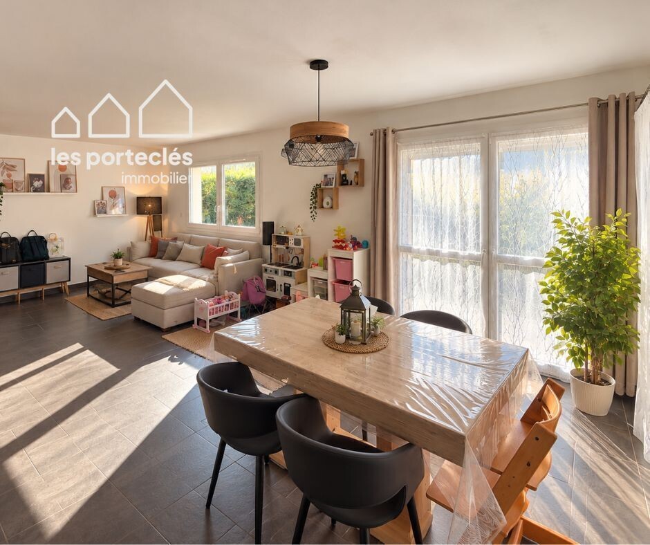 Triplex avec jardin de 113m2 au sol