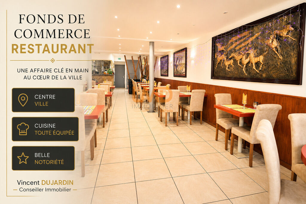 Fonds de commerce restauration Saint Maximin