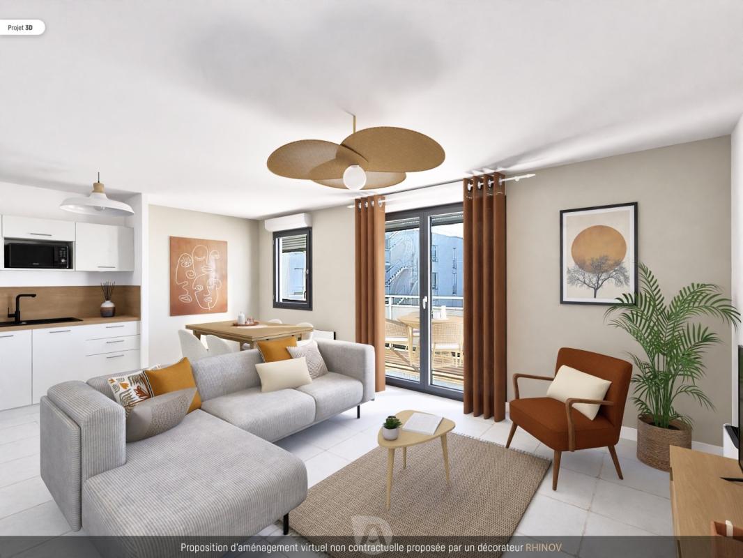 Appartement à vendre, 4 pièces, 71 m², Bussy Saint Georges