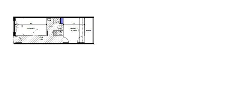 Appartement à louer, 1 pièces, 28 m², Montpellier