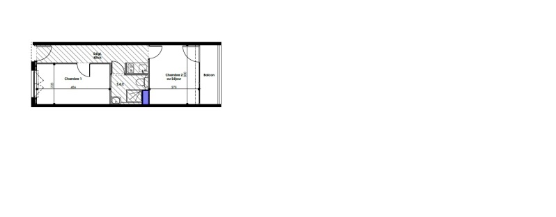 Appartement à louer, 1 pièces, 28 m², Montpellier