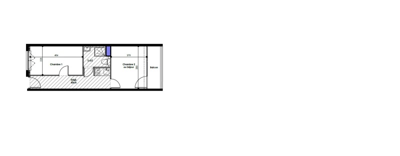 Appartement à louer, 1 pièces, 28 m², Montpellier