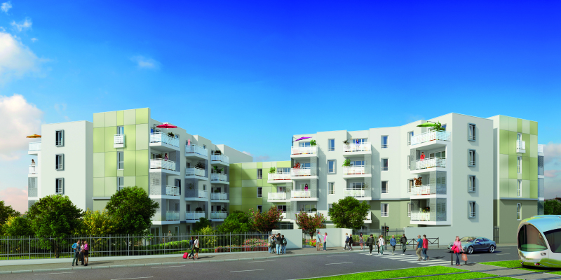 Appartement à louer, 3 pièces, 56 m², Saint Priest