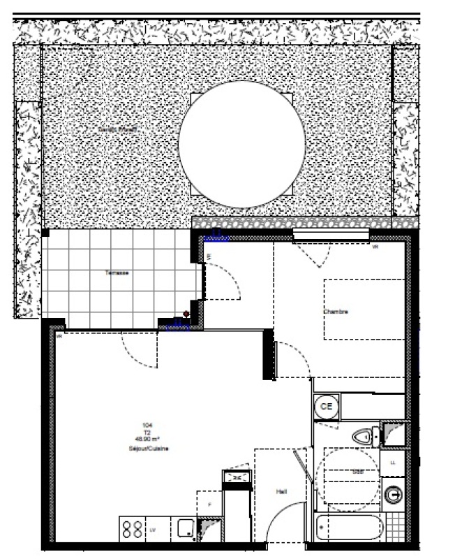 Appartement à louer, 2 pièces, 48 m², Chambery