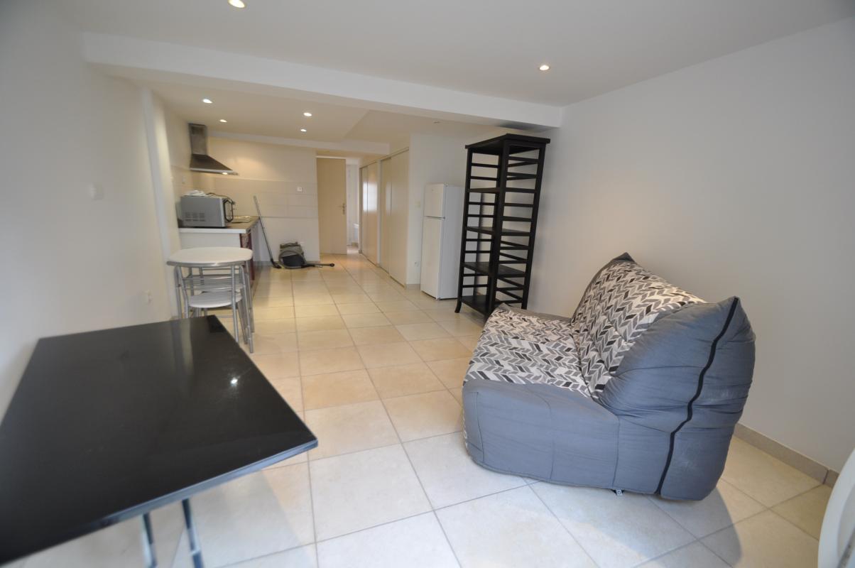 VILLEURBANNE / GRATTE CIEL T1 MEUBLE de 31m² AVEC TERRASSE - Photo 3