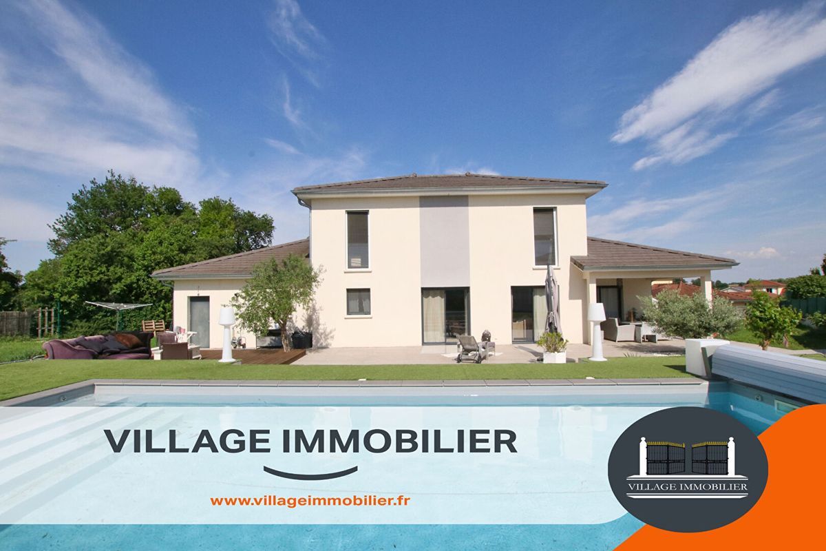 Maison Villette d'Anthon 163.84 m2 terrain 1400 m²