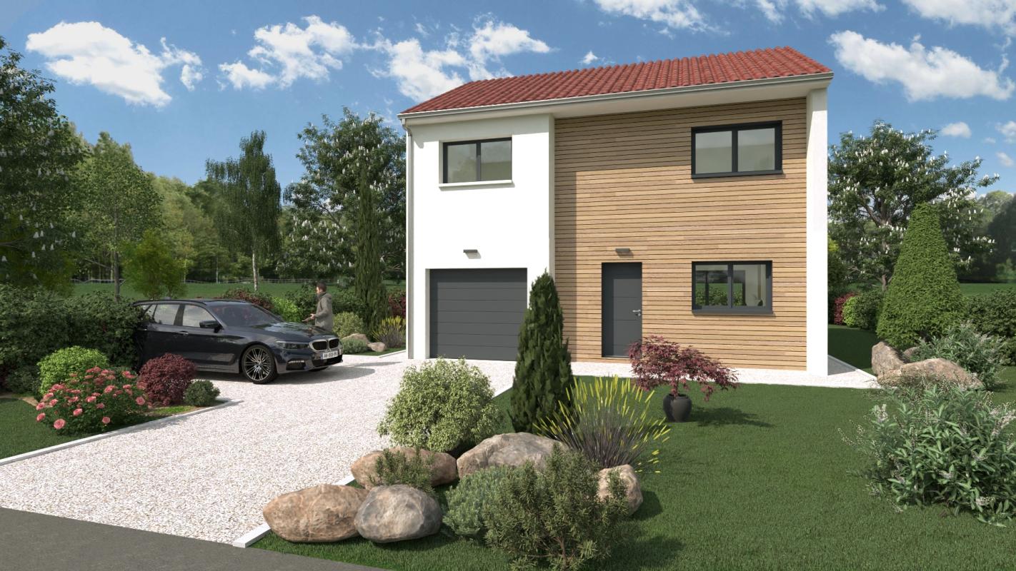 Terrain 400m² Villie Morgon + Maison 90m