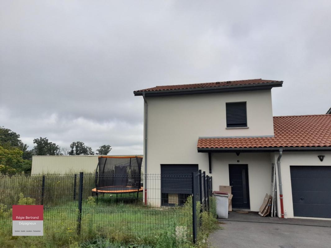 A MONTMERLE SUR SAONE, JOLIE MAISON T5 de 110 m² avec terrain !
