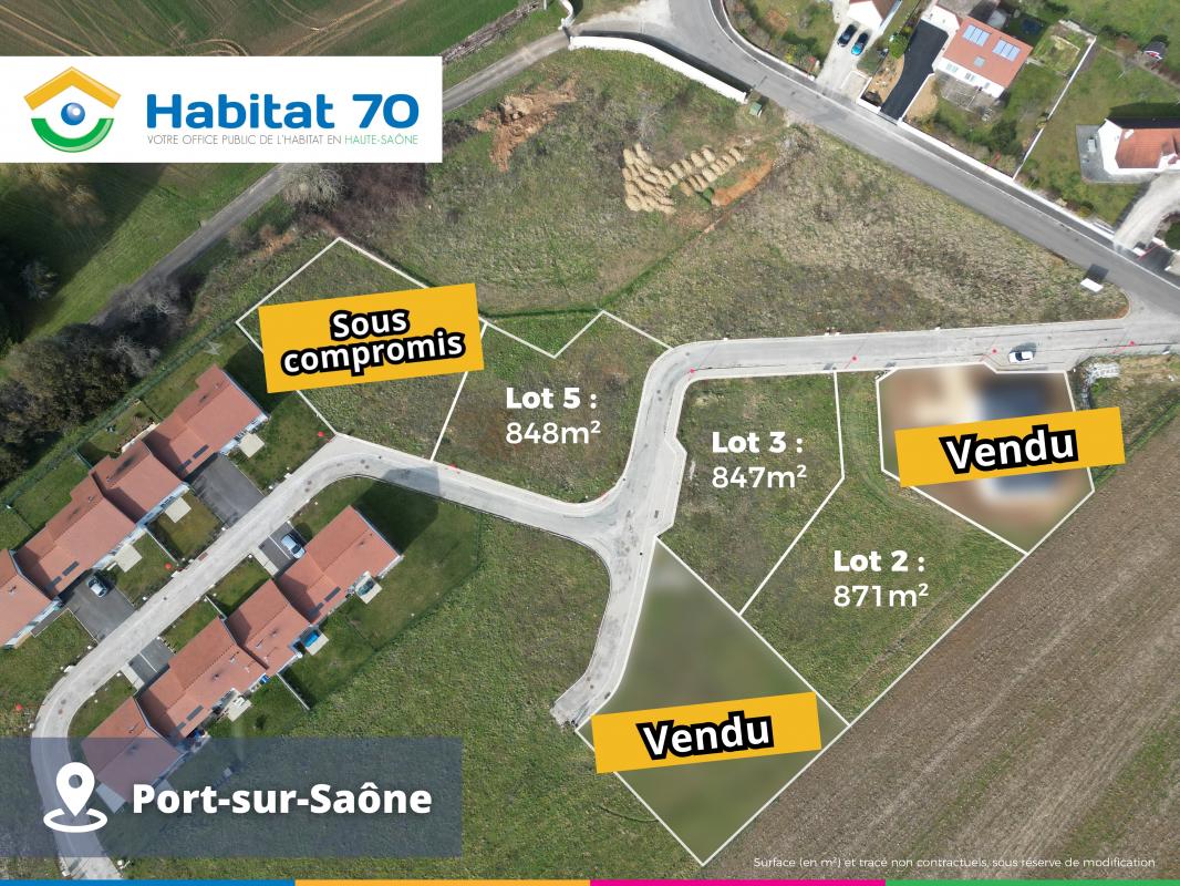 Lotissement Champ Challot à PORT SUR SAONE