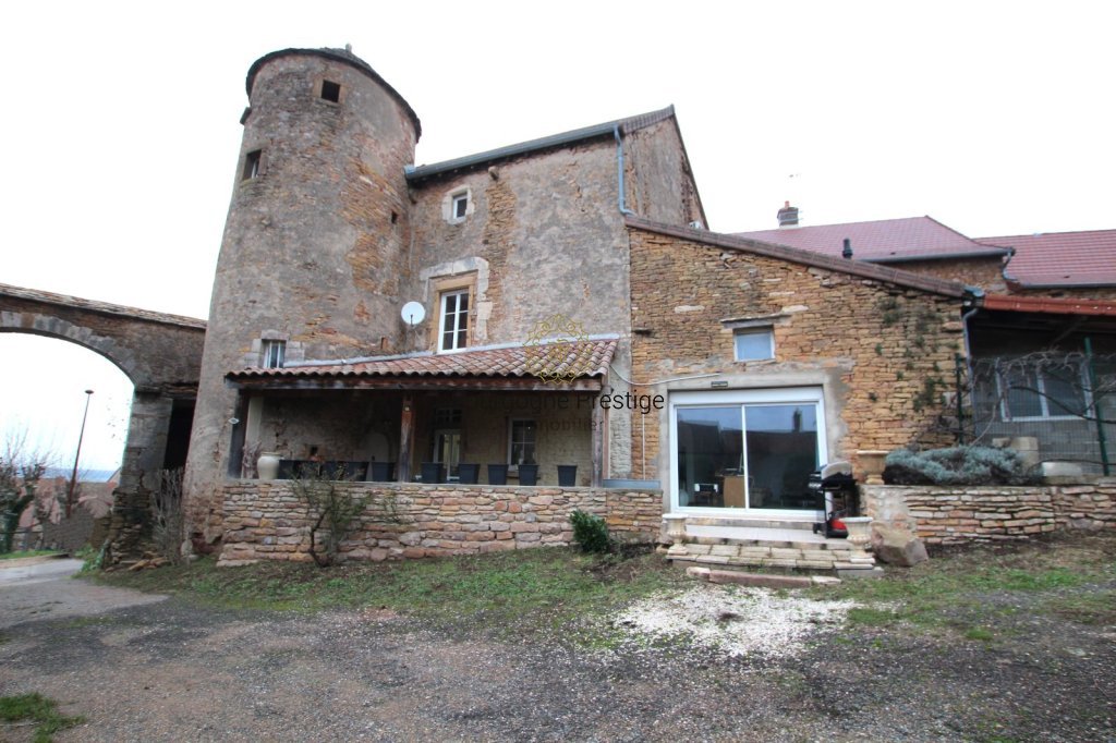 OUEST TOURNUS, CHARMANTE MAISON DE VILLAGE EN PIERRE DE 104 M² AVEC SA TOUR - Photo 3