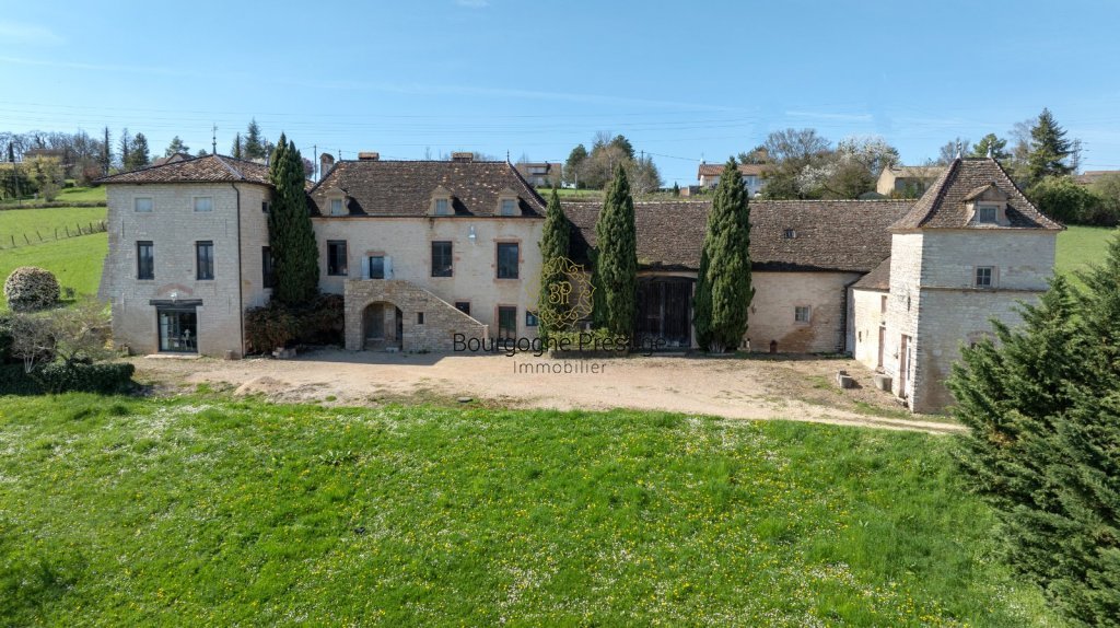 TOURNUS PROPRIETE DU XVIIIe 255 M² -PISICINE -PARC- DEPENDANCES- VUE PANORAMIQUE - Photo 2