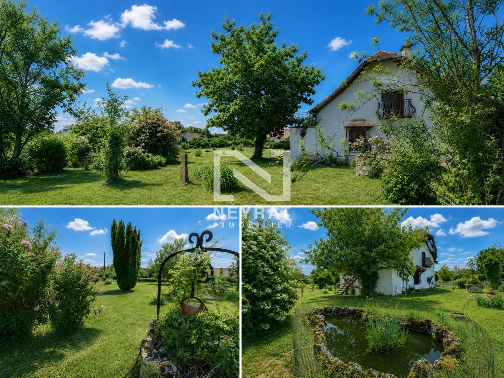 MAISON DE CAMPAGNE À RÉNOVER ENTIÈREMENT ET TERRAIN PAYSAGER