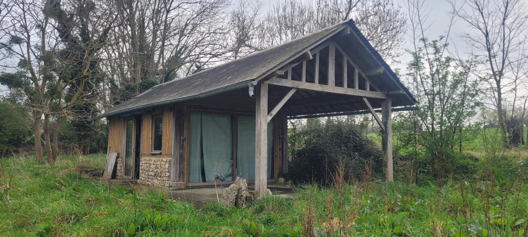 A Berville sur mer, 11212 m² au tout à l'égout, Pressoir et maison d'ami 136 m² - Photo 2