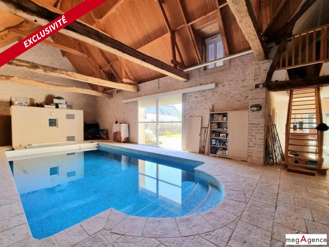A Saisir, venez poser vos valises dans ce très beau corps de ferme de 195m2 entièrement rénové avec piscine intérieure - Photo 5