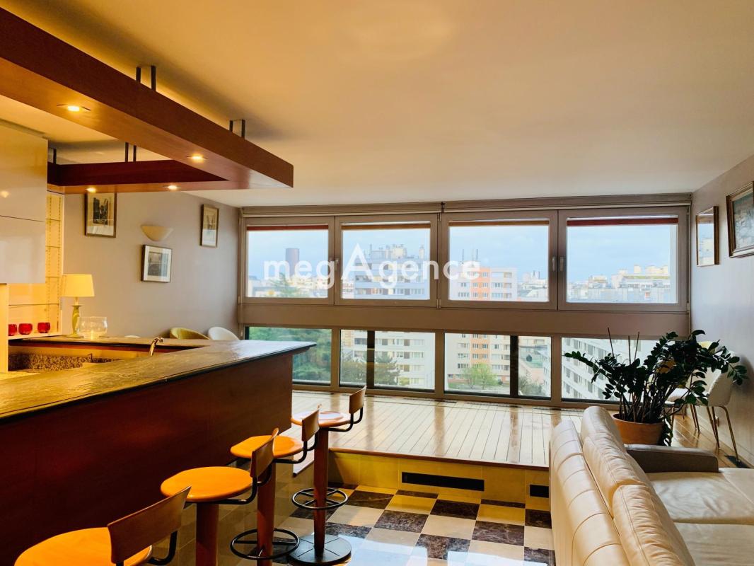 Appartement meublé – Vue panoramique exceptionnelle sur Paris – 81 m² - Photo 3