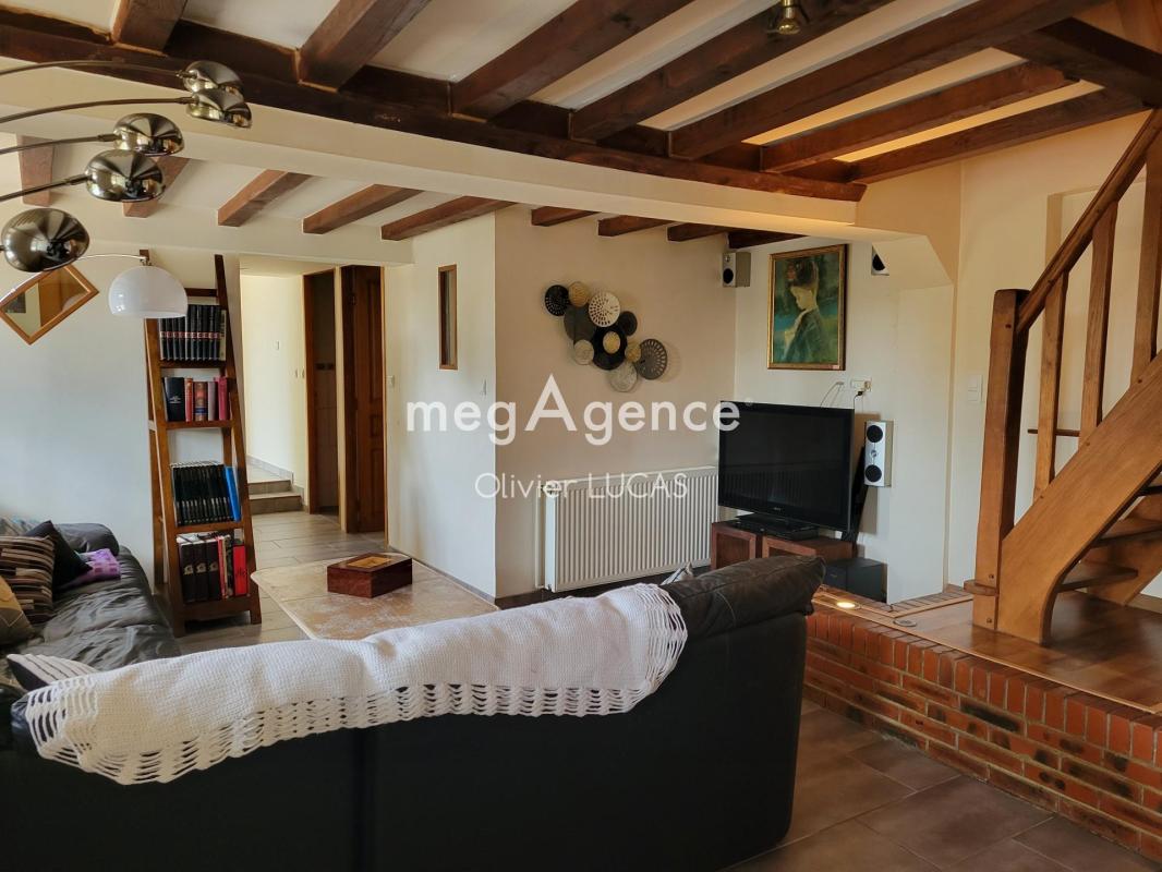 Raivssante chamière de 120m² viable de plain pied dans la campagne de Pont Audemer - Photo 3