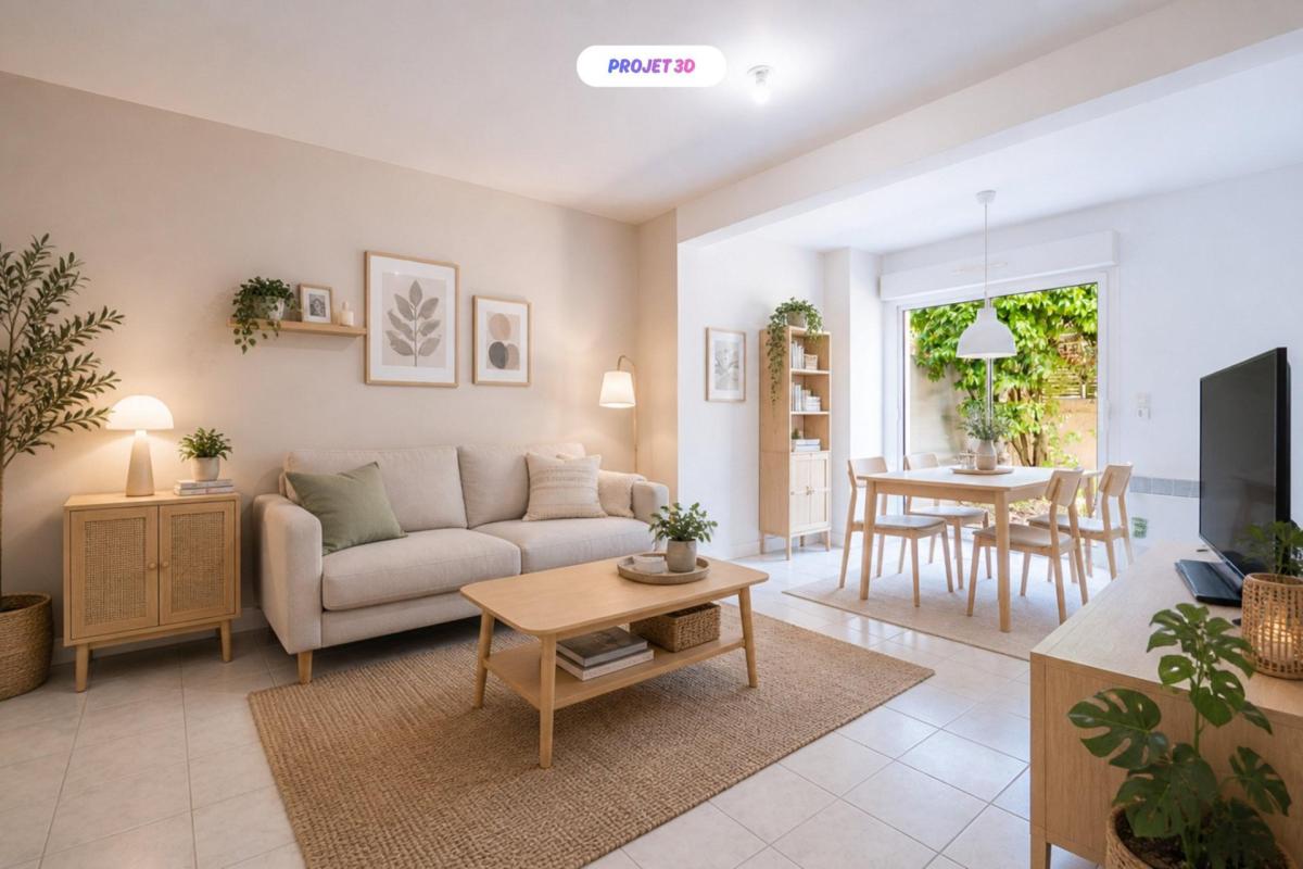 Appartement T3 avec un grand jardin de 120 m² - Photo 3