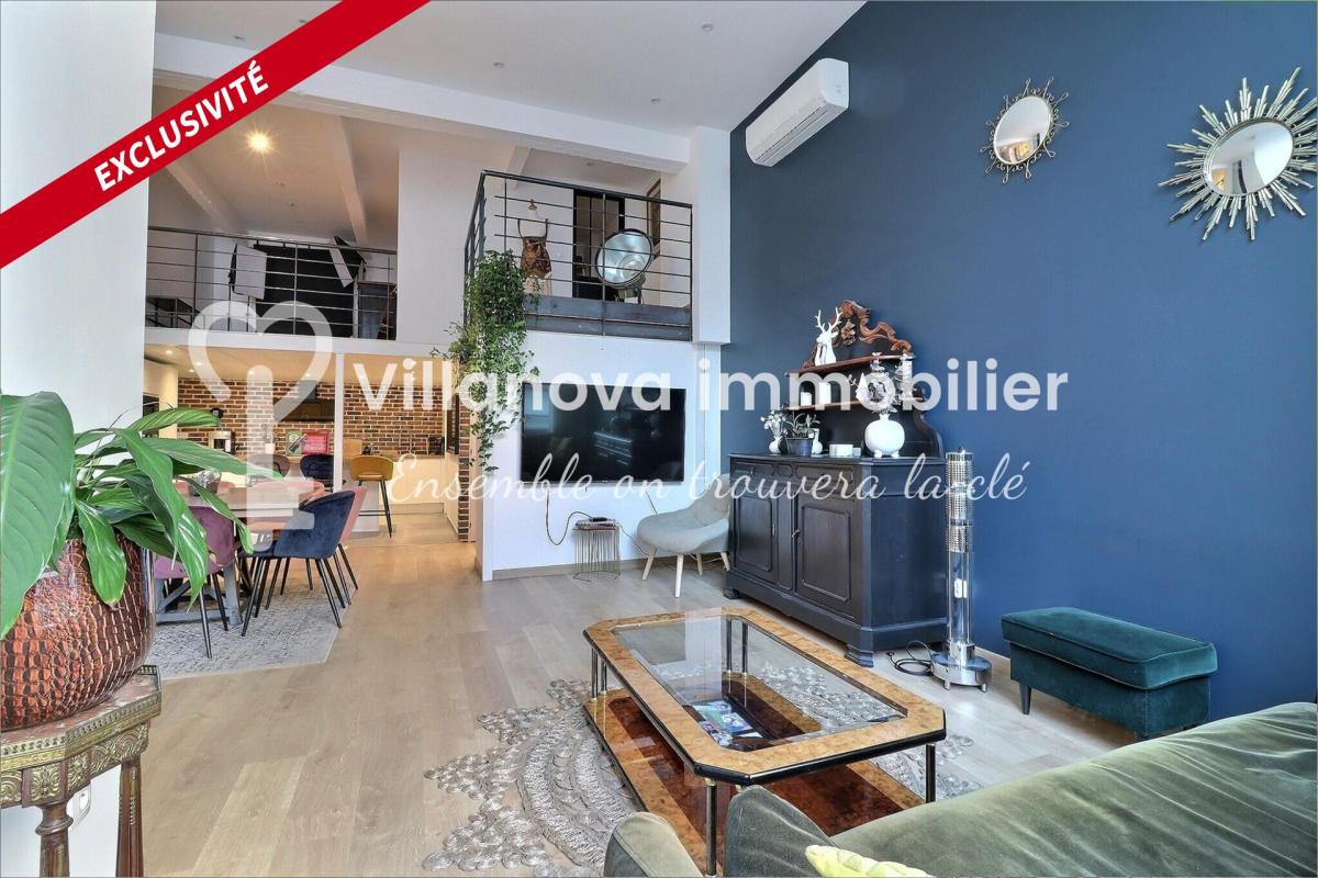 LOFT RARE -  3 CHAMBRES - 2 SALLES DE BAIN - TERRASSE - PARKING - CAVE - Photo 2