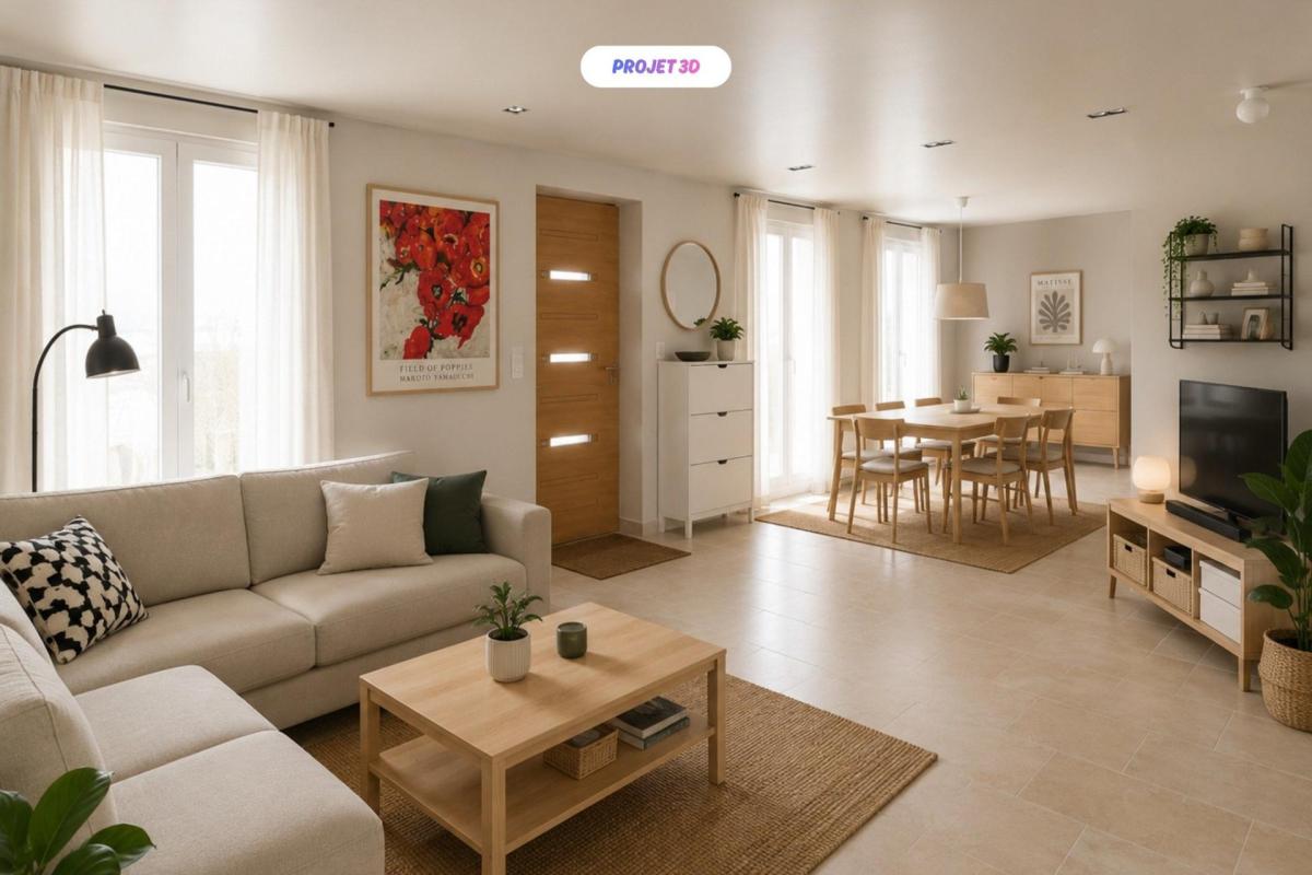 Maison de Bourg - 4 chambres - Jardin - Photo 3