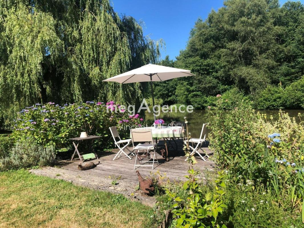 Propriété de caractère avec étang, gîte et terrain 2,7 ha - Photo 3