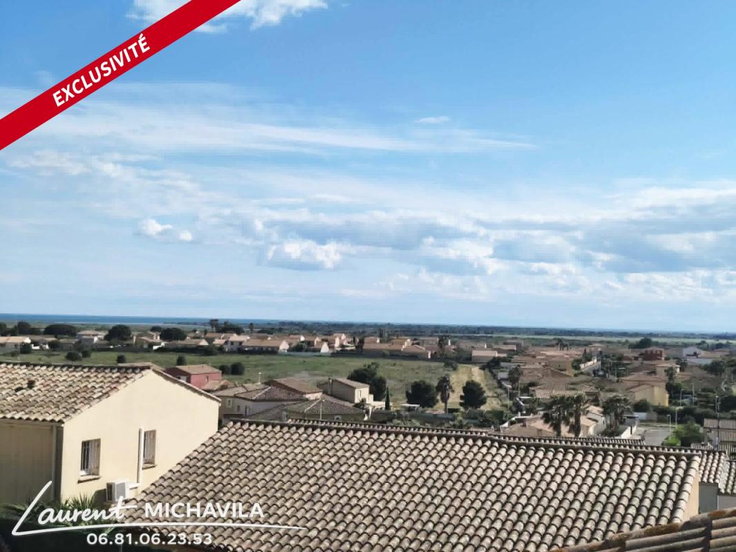 PORTIRAGNES — Maison exceptionnelle 100 m² — 451 m² de terrain — Vue mer et montagne - Photo 2