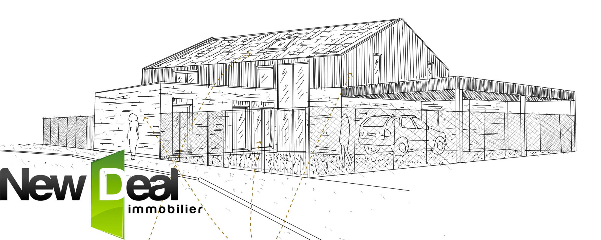 MAISON D'ARCHITECTE 175M2 AVEC CARPORT - Photo 2