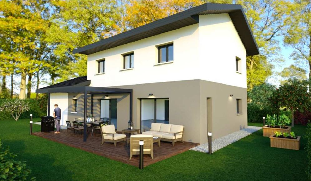 Projet de construction d'une maison en ossature bois à Chanaz 73310