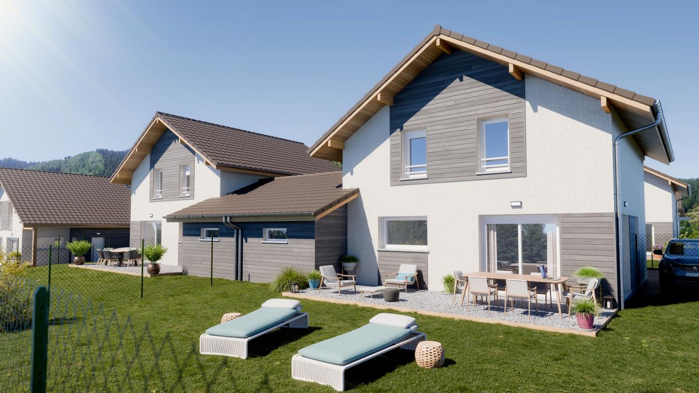 Projet maison clés en main ARTIS dans un lotissement au calme sur la commune de Villard