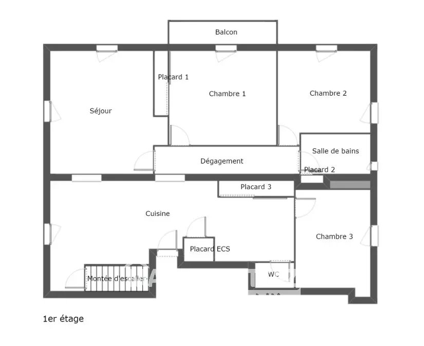 Grand T4 de 120 m² avec vue sur la vallée - Photo 5