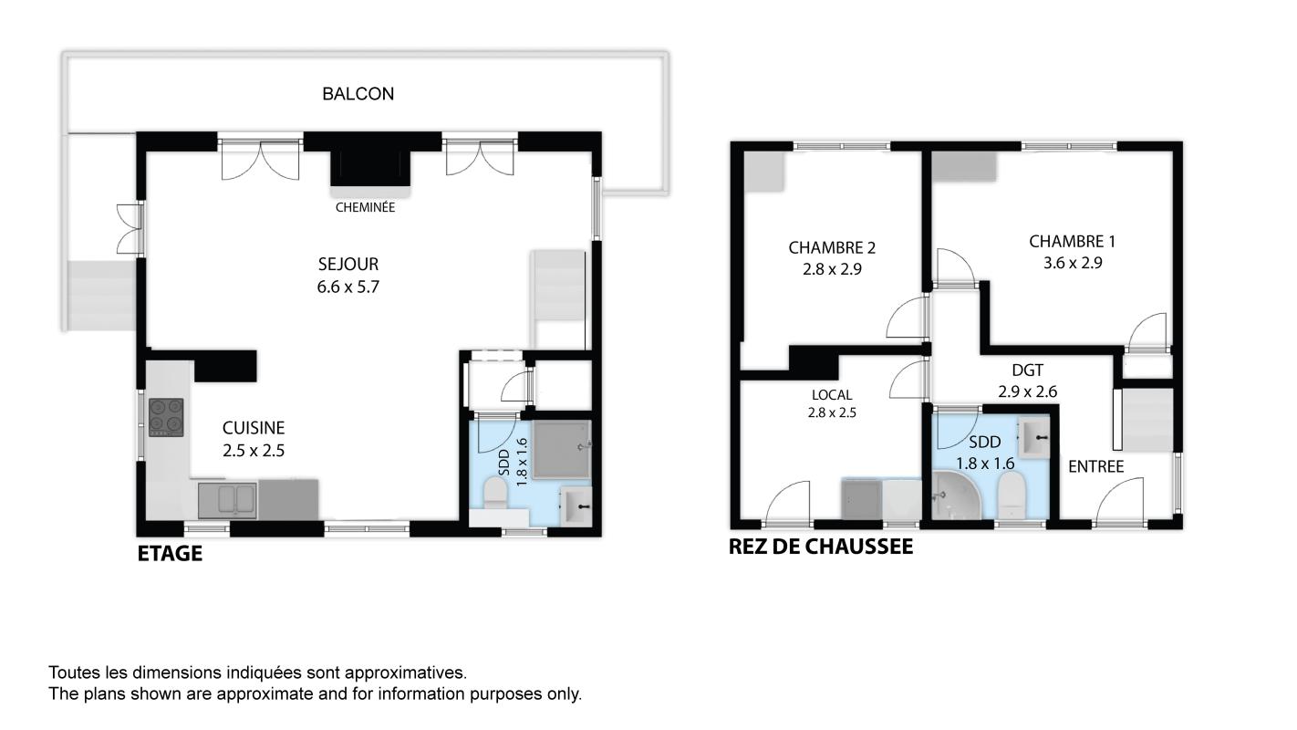 Chalet indépendant de 2 chambres avec jardin et vue exceptionnelle sur le Mont-Blanc, à deux pas de Chamonix