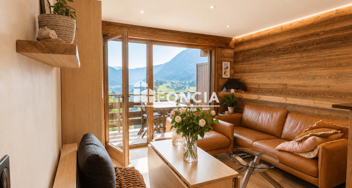 Appartement T2 esprit chalet sur les hauts de Saint-Jean-de-Sixt