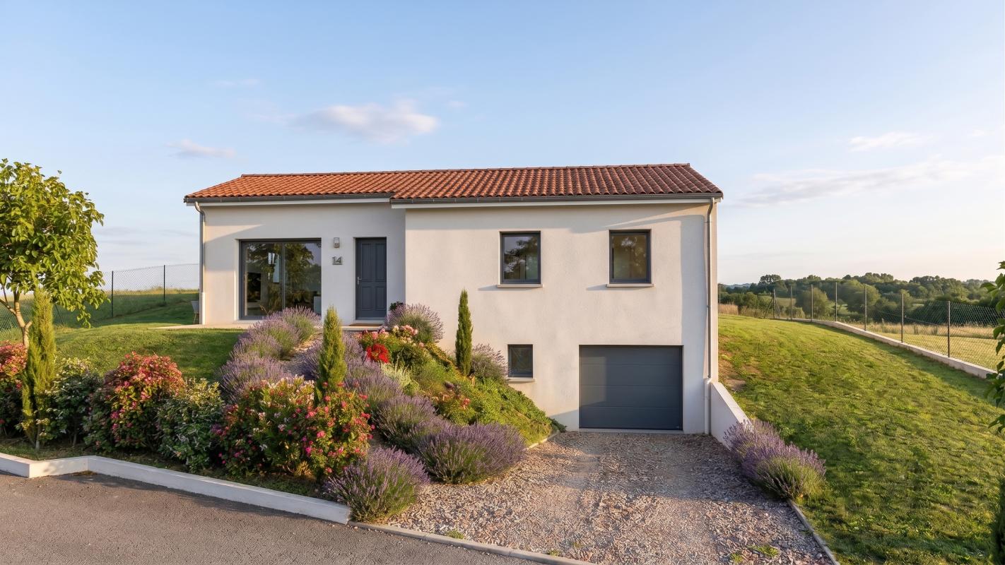 Maison 90m² — Brussieu